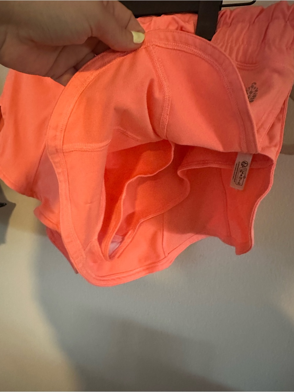 FP Movement Coral Peach Athletic Running Shorts - medium - Picture 5 of 8